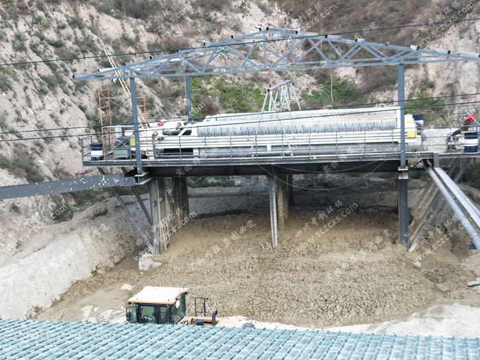 四川中创环保天水砂厂进度